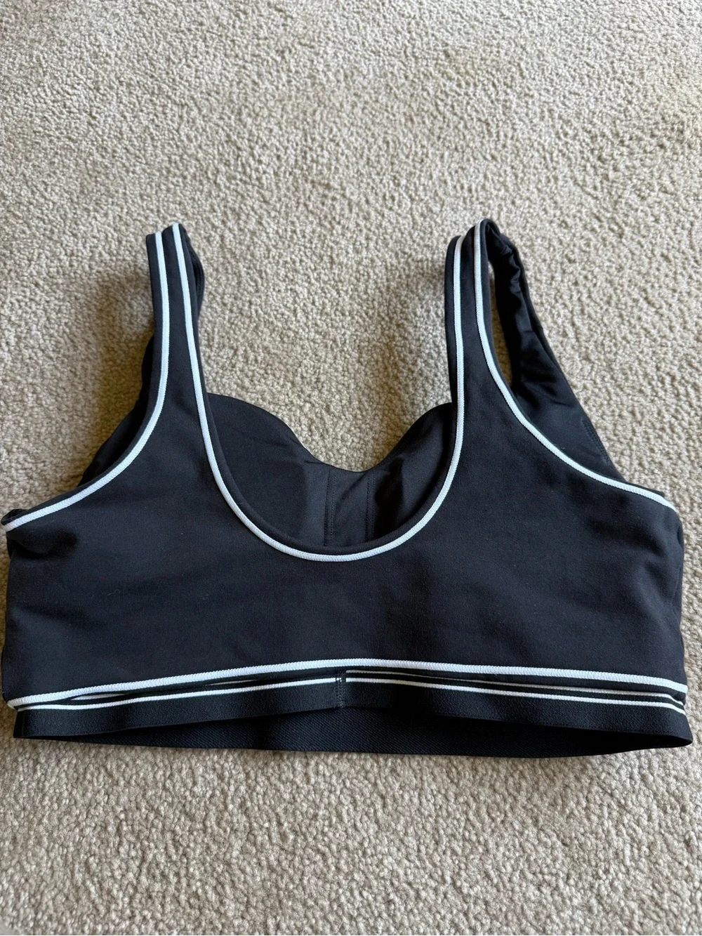 ALO airbrush heart throb bra
